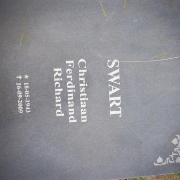 SWART Christiaan Ferdinand Richard 1943-2009
