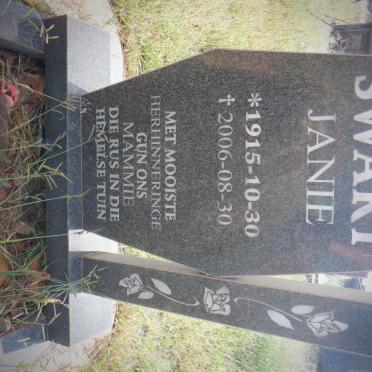 SWART Janie 1915-2006