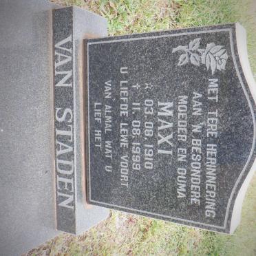 STADEN Maxi, van 1910-1999