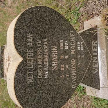 VENTER Raymond Machiel 1989-1990 :: VENTER Sharin 1986-1987