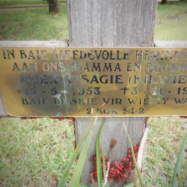 VISAGIE Alex 1953-1999