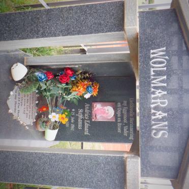 WOLMARANS Andries Eduard Stephanus 1962-2016