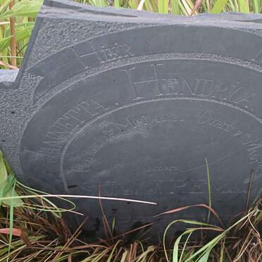 MARAIS Jannetta Hendrica 1903-1905