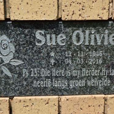 OLIVIER Sue 1946-2016