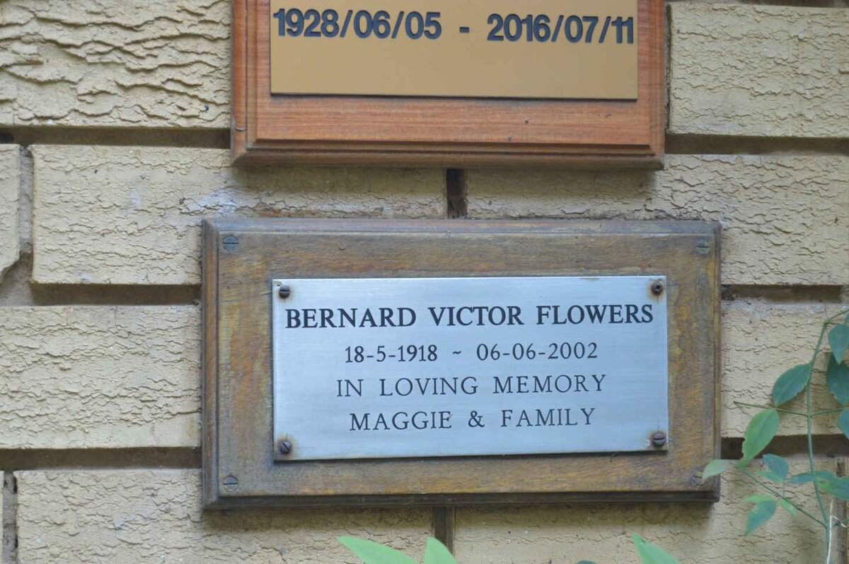 FLOWERS Bernard Victor 1918-2002