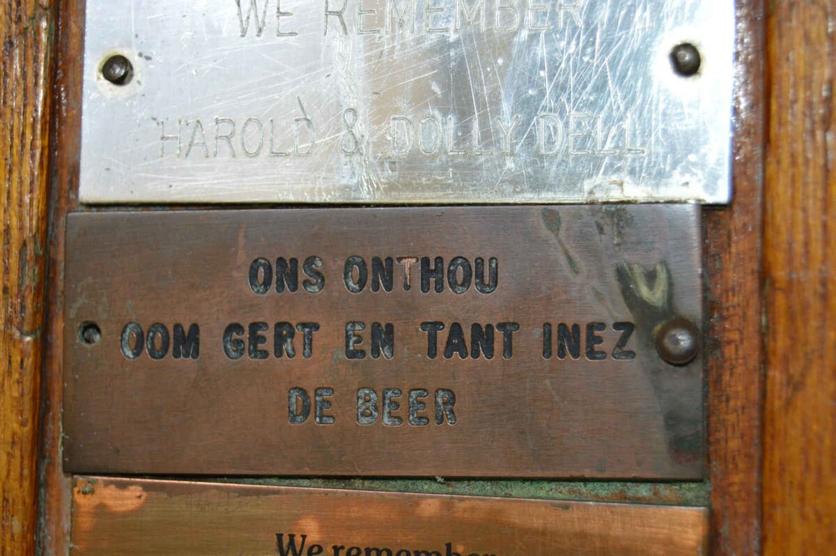 BEER Gert, de &amp; Inez