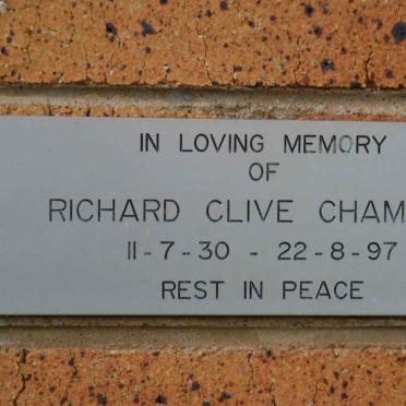 CHAMPION Richard Clive 1930-1997