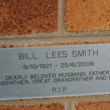 SMITH Bill Lees 1921-2006