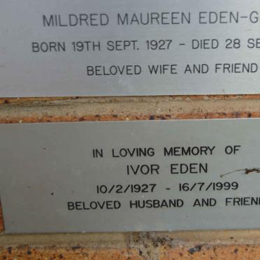EDEN Ivor 1927-1999