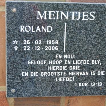 MEINTJES Roland 1958-2006