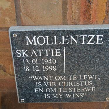 MOLLENTZE Skattie 1940-1998