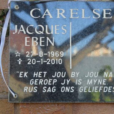 CARELSE Jacques Eben 1969-2010