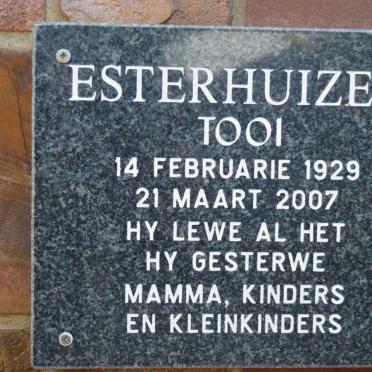 ESTERHUIZEN Tooi 1929-2007