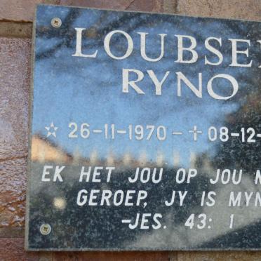 LOUBSER Ryno 1970-2009