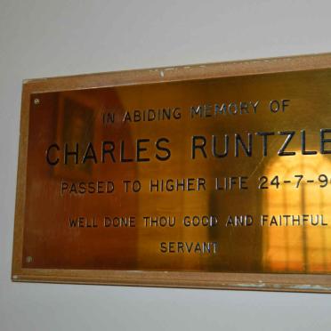 RUNTZLER Charles -1996