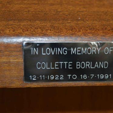 BORLAND Colette 1922-1991