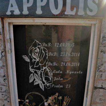 APPOLIS 1935-2014