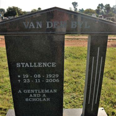 BYL Stallence, van der 1929-2006