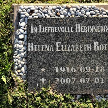 BOTHA Helena Elizabeth 1916-2007