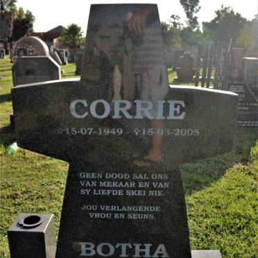 BOTHA Corrie 1949-2005