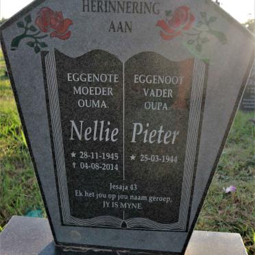 BRITS Pieter 1944- &amp; Nellie 1945-2014