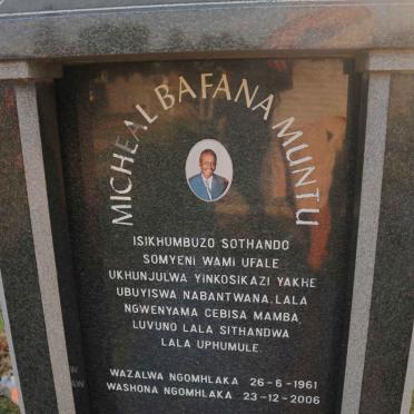 BAMBISA Micheal Bafana Muntu 1961-2006