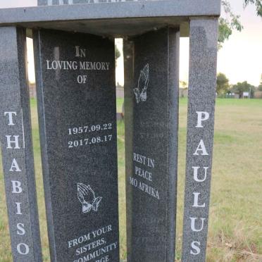 DLAMINI Thabiso Paulus 1957-2017