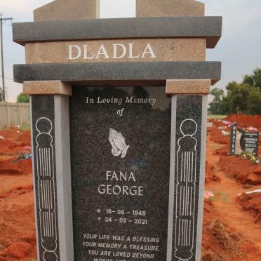 DLADLA Fana George 1948-2021