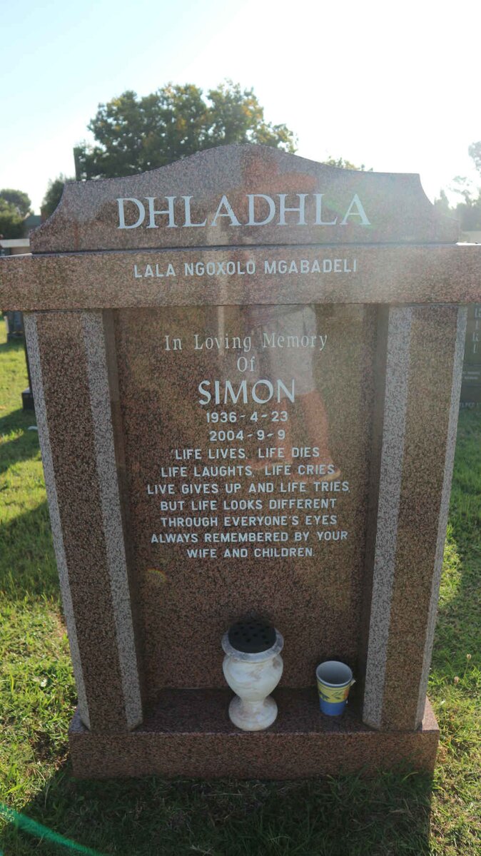 DHLADHLA Simon 1936-2004
