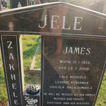 JELE Zakhele James 1976-2006