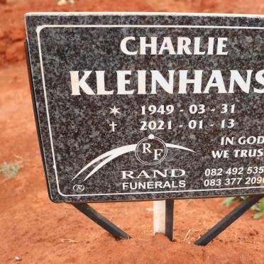 KLEINHANS Charlie 1949-2021