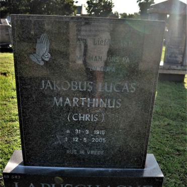 LABUSCHAGNE Jacobus Lucas Marthinus 1915-2005