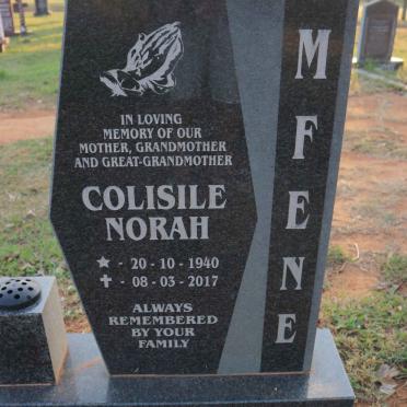 MFENE Colisile Norah 1940-2017