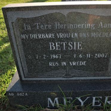 MEYER Betsie 1967-2007