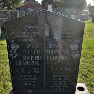 MUTER Pieter Barend Francois, HOLLAND 1925-2005 &amp; Abramina Johanna 1932-