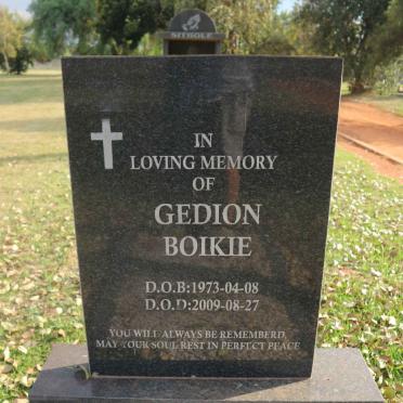 MONONYANE Gedion Boikie 1973-2009