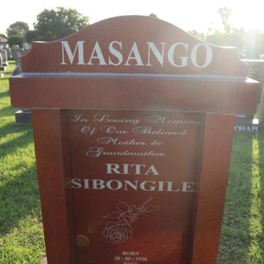 MASANGO Rita Sibongile 1938-2007
