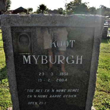 MYBURGH Koot 1951-2004