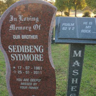 MASHEGO Sedibeng Sydmore 1961-2011