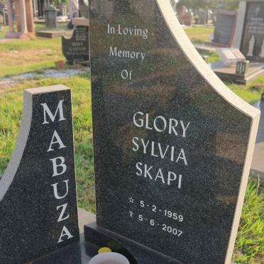 MABUZA Glory Sylvia Skapi 1959-2007