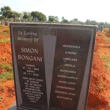 NDHLOVU Simon Bongani 1983-2020