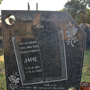 NAUDE Japie 1951-2001