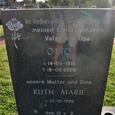 OGUREK Otto 1919-2008 &amp; Ruth Marie 1926-