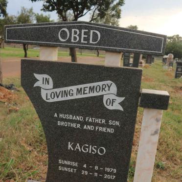 OBED Kagiso 1979-2017
