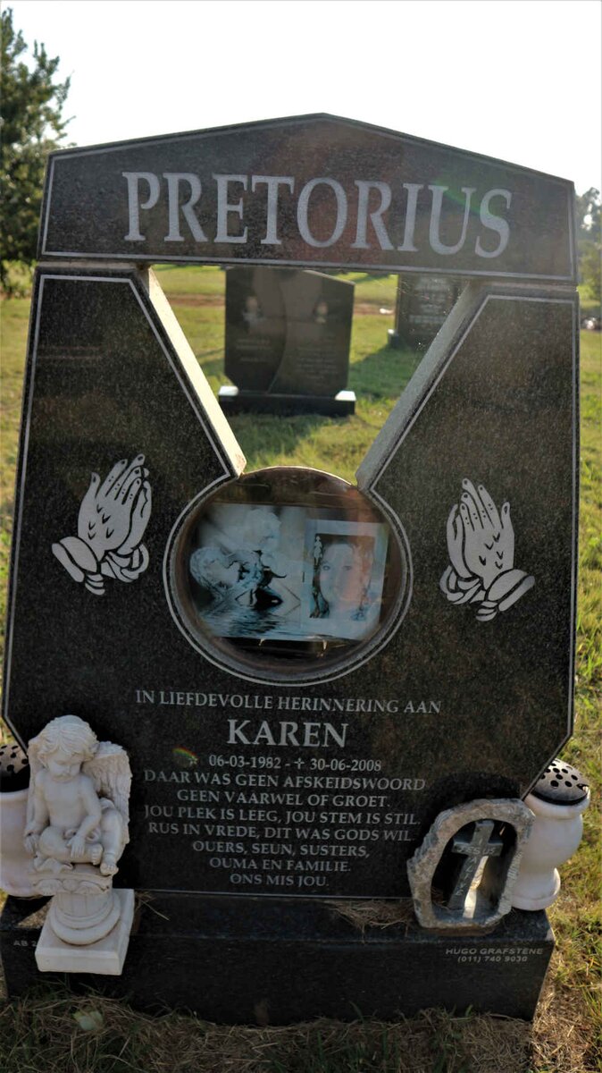 PRETORIUS Karen 1982-2008