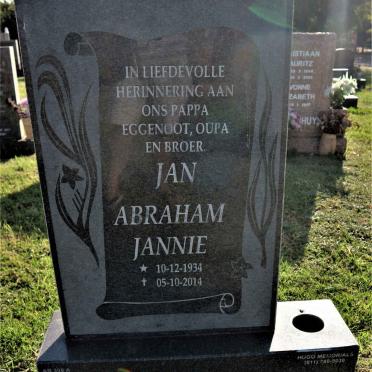 PREEZ Jan Abraham Jannie, du 1934-2014