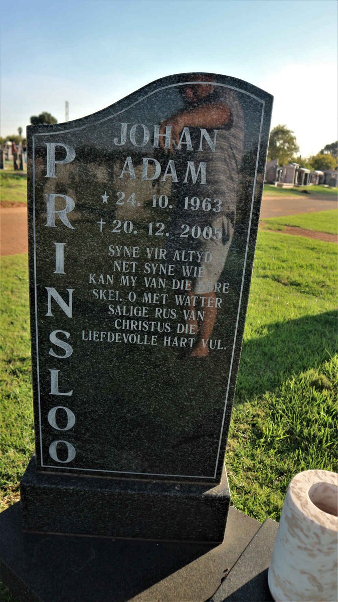 PRINSLOO Johan Adam 1963-2005