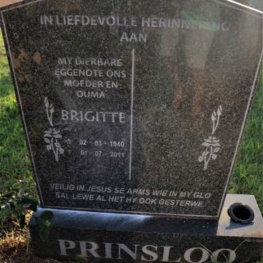 PRINSLOO Brigitte 1940-2011