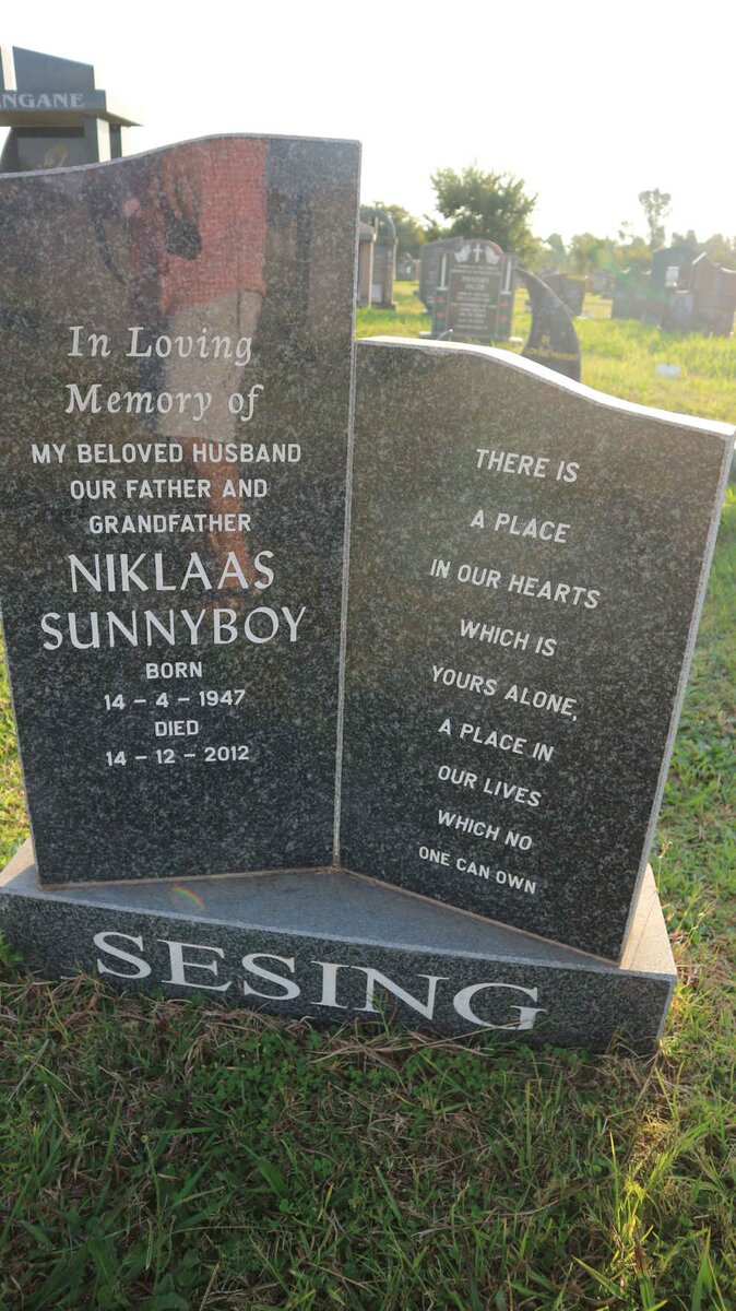 SESING Niklaas Sunnyboy 1947-2012