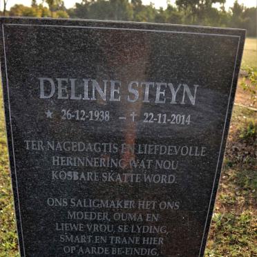 STEYN Deline 1938-2014